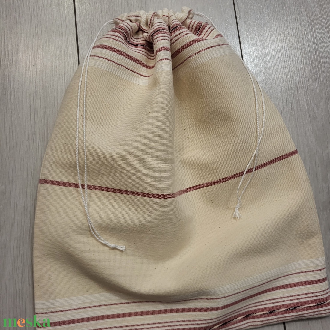 Kenyeres zsák zengővárkonyi szőttesből  - táska & tok - bevásárlás & shopper táska - kenyeres zsák - Meska.hu