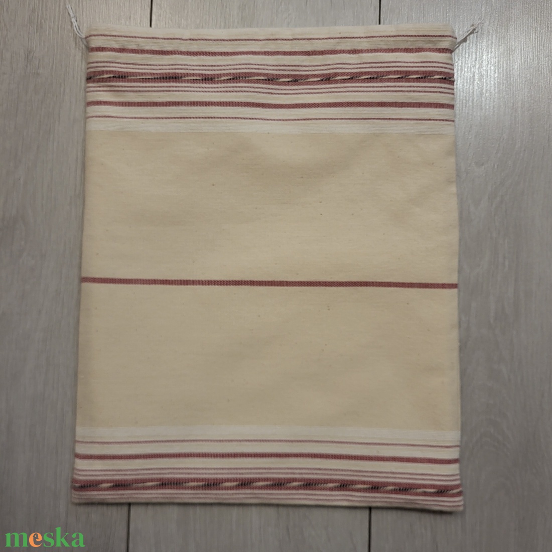 Kenyeres zsák zengővárkonyi szőttesből  - táska & tok - bevásárlás & shopper táska - kenyeres zsák - Meska.hu