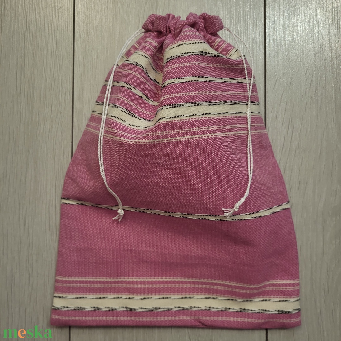 Zengővárkonyi szőttesből készített kenyeres zsák  - táska & tok - bevásárlás & shopper táska - kenyeres zsák - Meska.hu