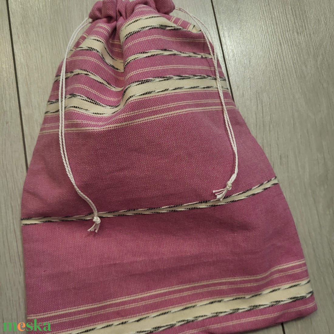 Zengővárkonyi szőttesből készített kenyeres zsák  - táska & tok - bevásárlás & shopper táska - kenyeres zsák - Meska.hu