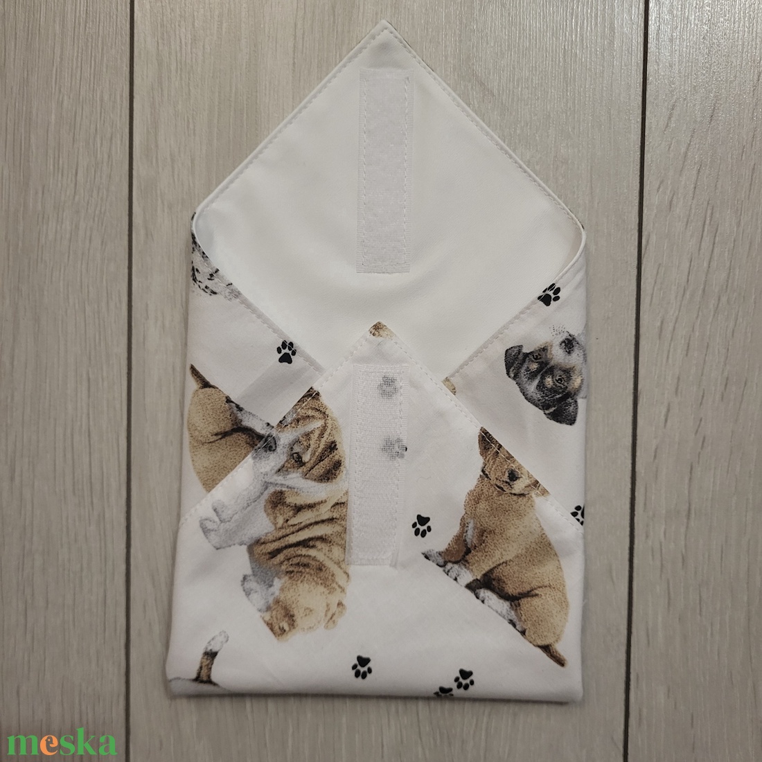 Szendvicscsomagoló - kutyás  - táska & tok - uzsonna- & ebéd tartó - szendvics csomagoló - Meska.hu