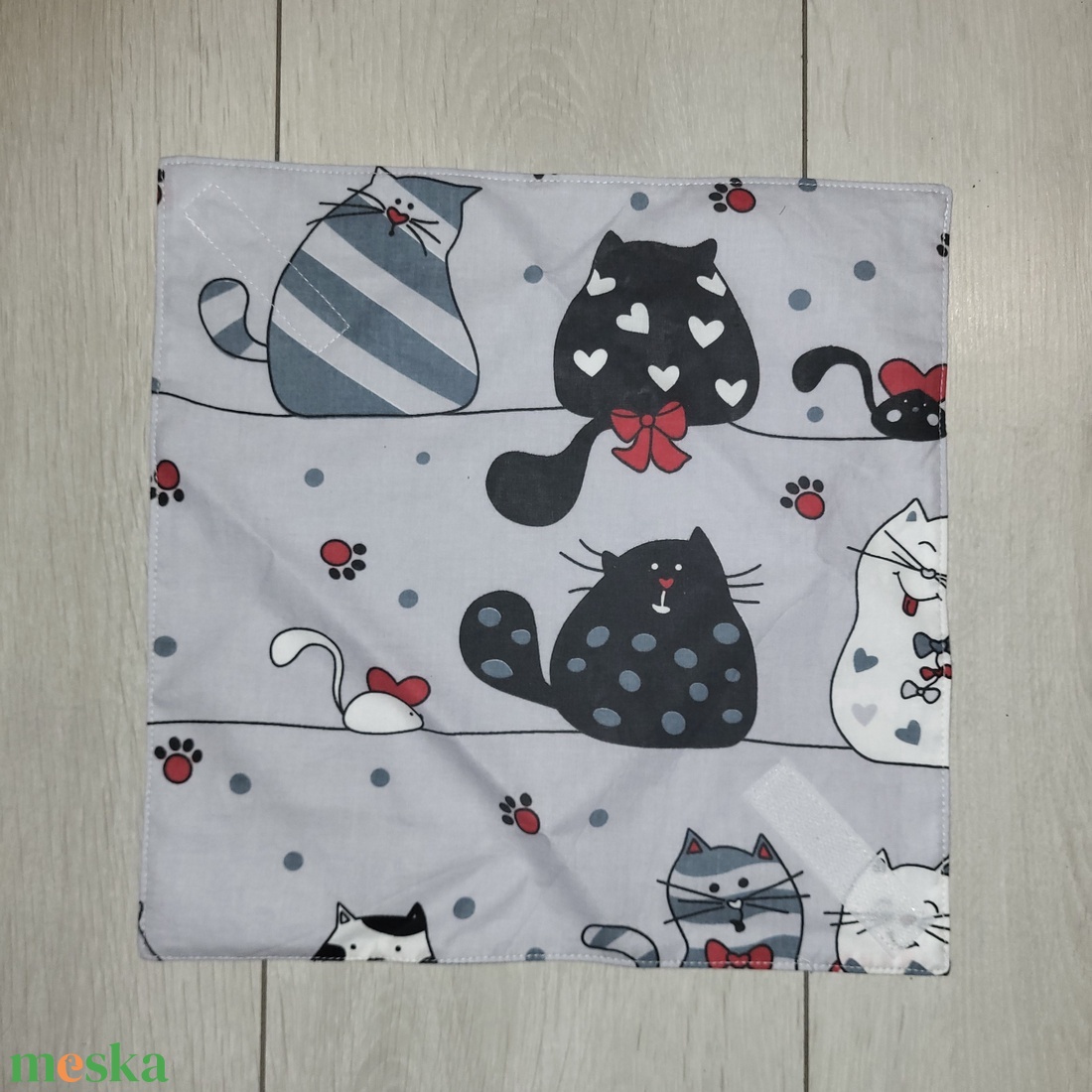 Cicás  szendvicscsomagoló  - táska & tok - uzsonna- & ebéd tartó - szendvics csomagoló - Meska.hu