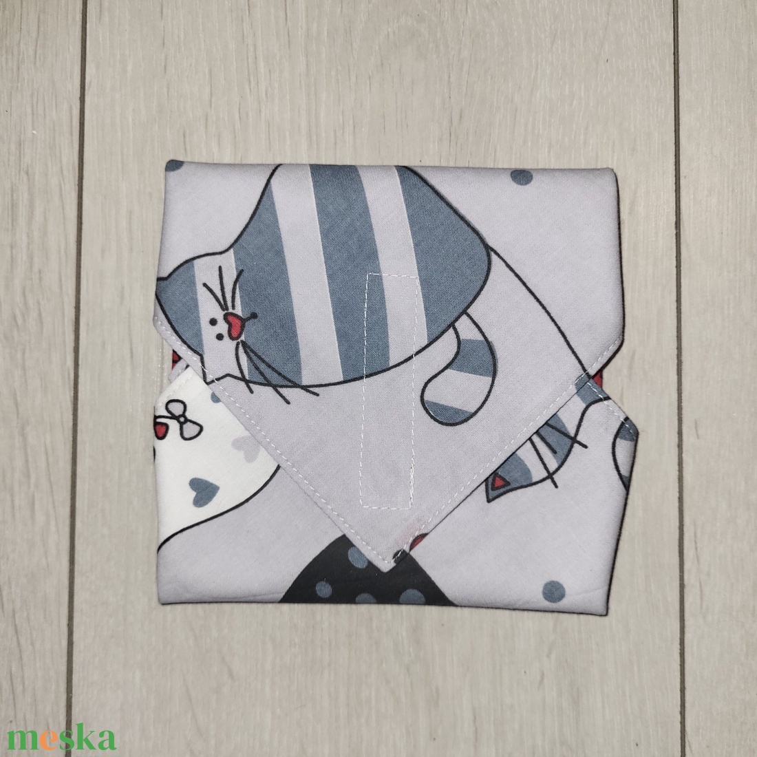 Cicás  szendvicscsomagoló  - táska & tok - uzsonna- & ebéd tartó - szendvics csomagoló - Meska.hu