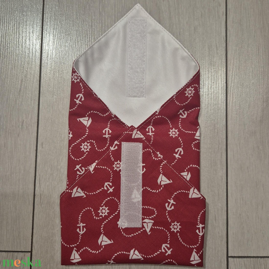 Öko szendvicscsomagoló - vitorlás - táska & tok - uzsonna- & ebéd tartó - szendvics csomagoló - Meska.hu