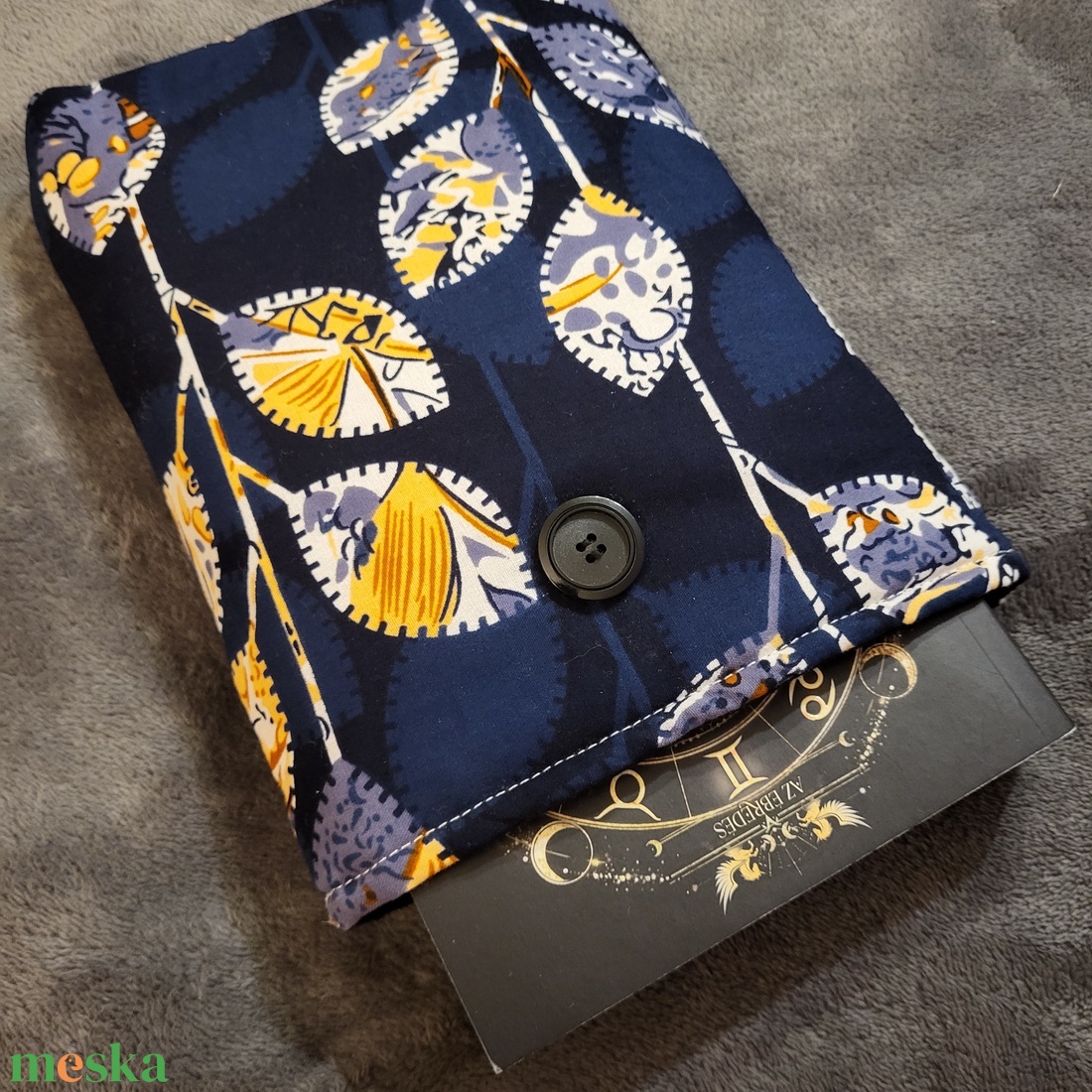Könyvtok - Afrikai textil - könyv & zene - könyvtok - Meska.hu