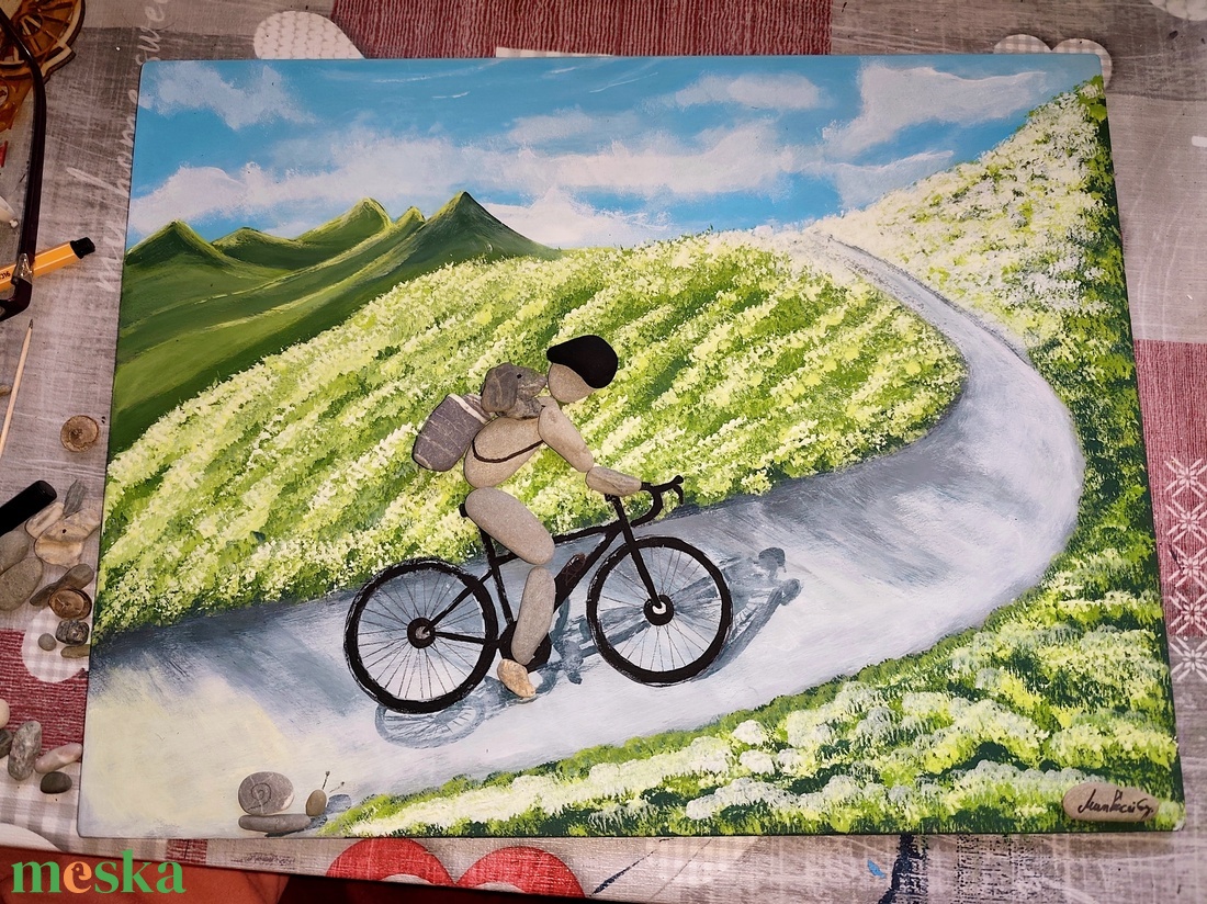 Kavicskép - otthon & életmód - dekoráció - kép & falikép - kavics kép - Meska.hu