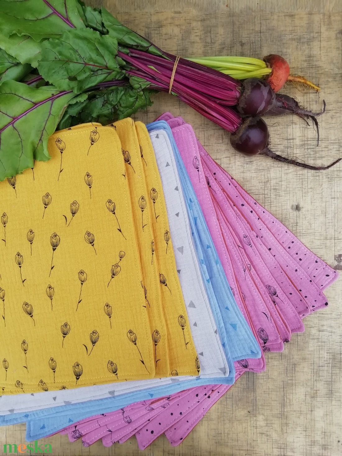 5+1 db Textil szalvéta duplagézből és pamutvászonból - otthon & életmód - konyhafelszerelés, tálalás - konyhai textil - szalvéta - Meska.hu 5+1 db Textil szalvéta duplagézből és pamutvászonból - otthon & életmód - konyhafelszerelés, tálalás - konyhai textil - szalvéta - Meska.hu