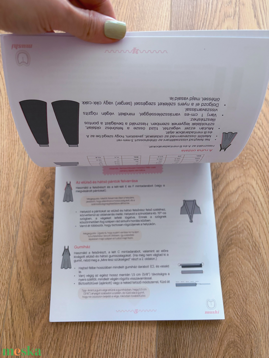 A-vonalú Ruha Szabásminta, A0 Nyomtatott Formátum - diy (csináld magad) - szabásminta, útmutató - varrás minták - Meska.hu
