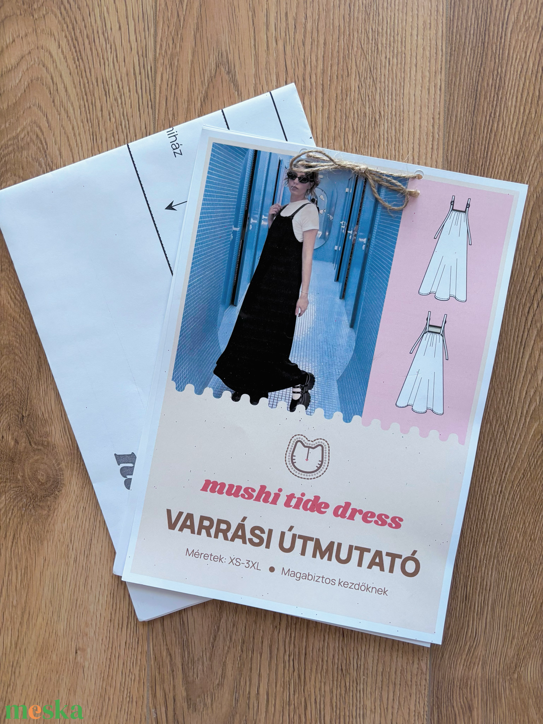 A-vonalú Ruha Szabásminta, A0 Nyomtatott Formátum - diy (csináld magad) - szabásminta, útmutató - varrás minták - Meska.hu
