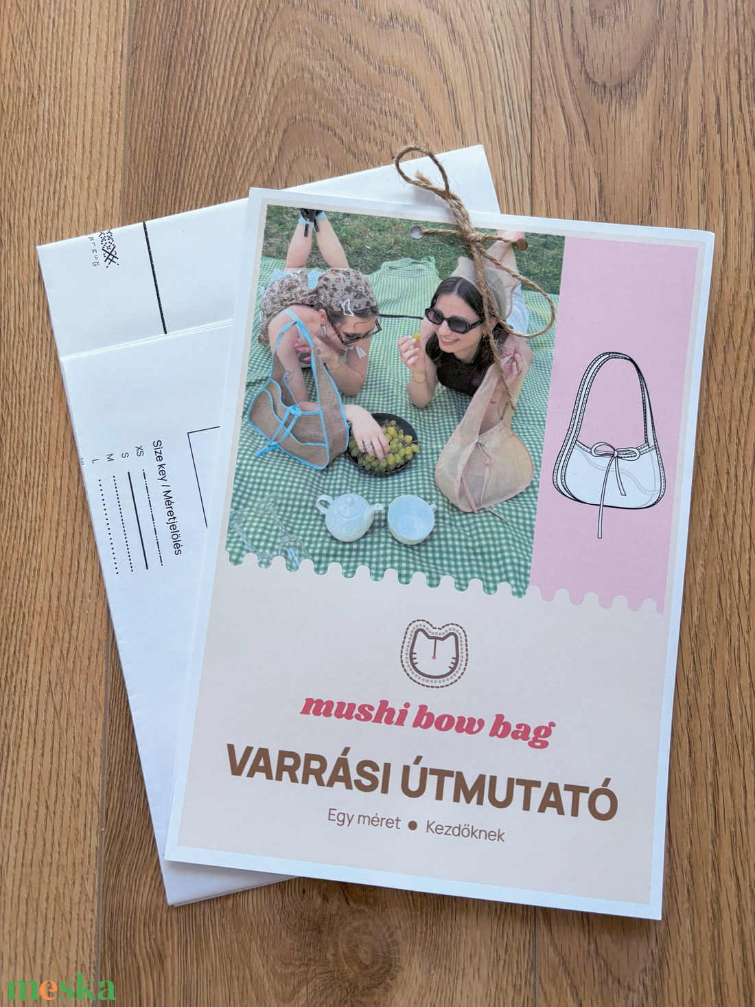 Táska Szabásminta, A0 Nyomtatott Formátum - diy (csináld magad) - szabásminta, útmutató - szabásminta - Meska.hu