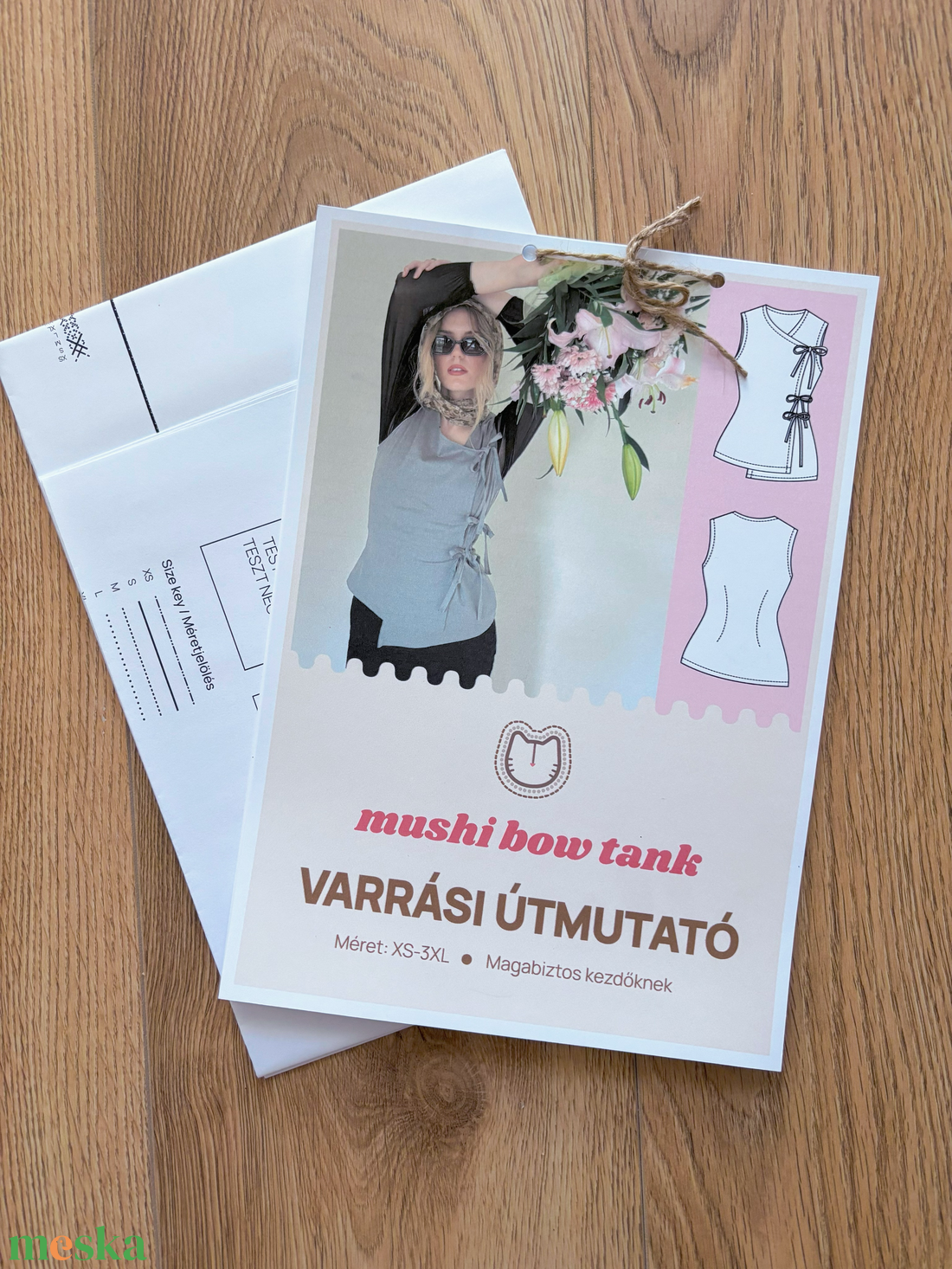  Tank Top Szabásminta, A0 Nyomtatott Formátum - diy (csináld magad) - szabásminta, útmutató - szabásminta - Meska.hu