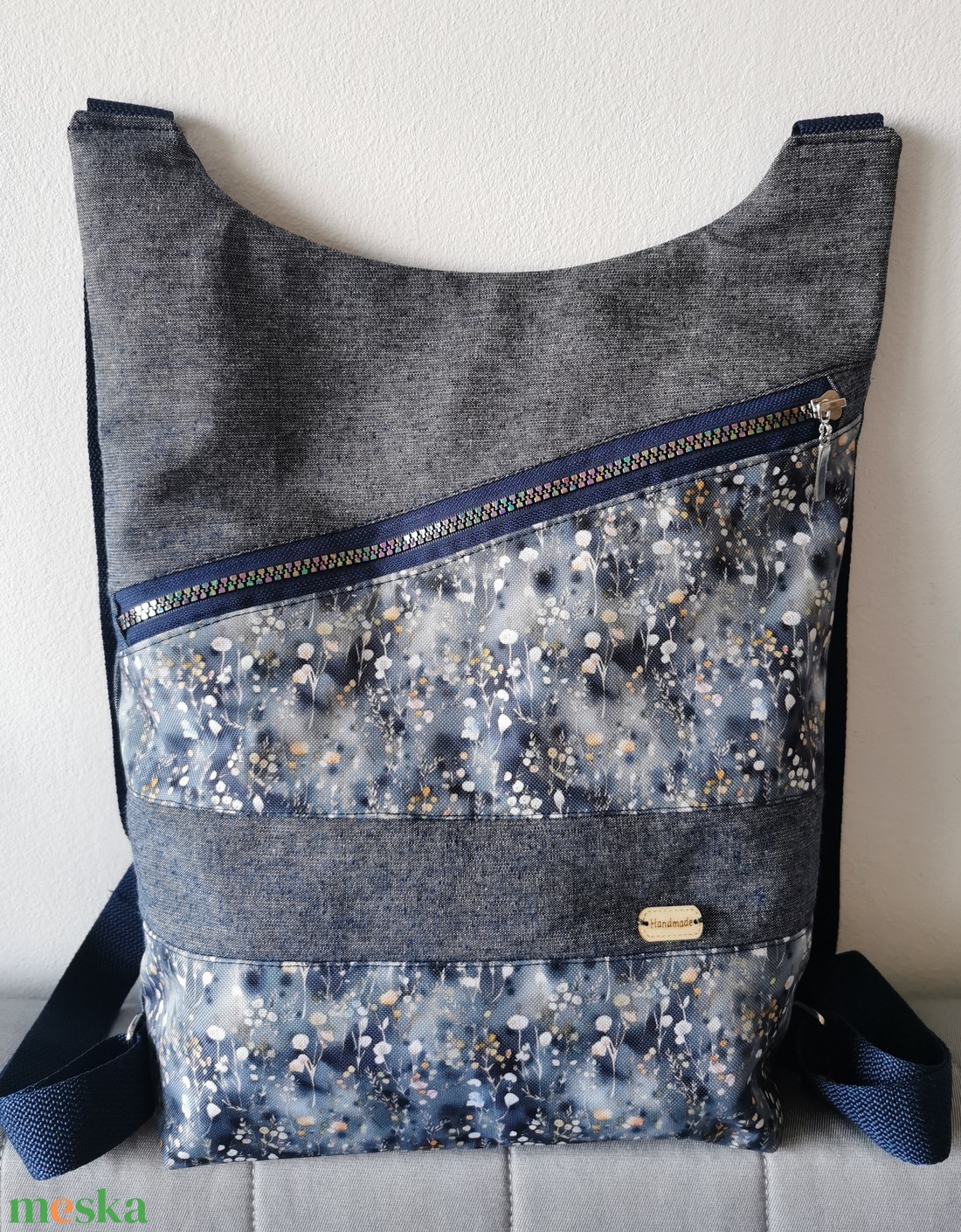 LETTI BackPack - kék - táska & tok - hátizsák - kishátizsák - Meska.hu LETTI BackPack - kék - táska & tok - hátizsák - kishátizsák - Meska.hu