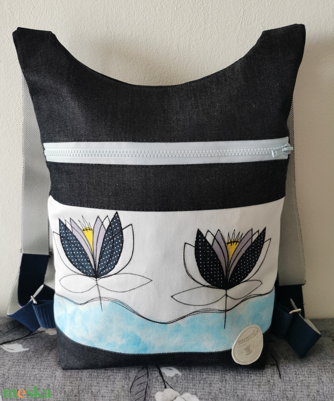 LETTI BackPack - tavirózsa - táska & tok - hátizsák - kishátizsák - Meska.hu LETTI BackPack - tavirózsa - táska & tok - hátizsák - kishátizsák - Meska.hu