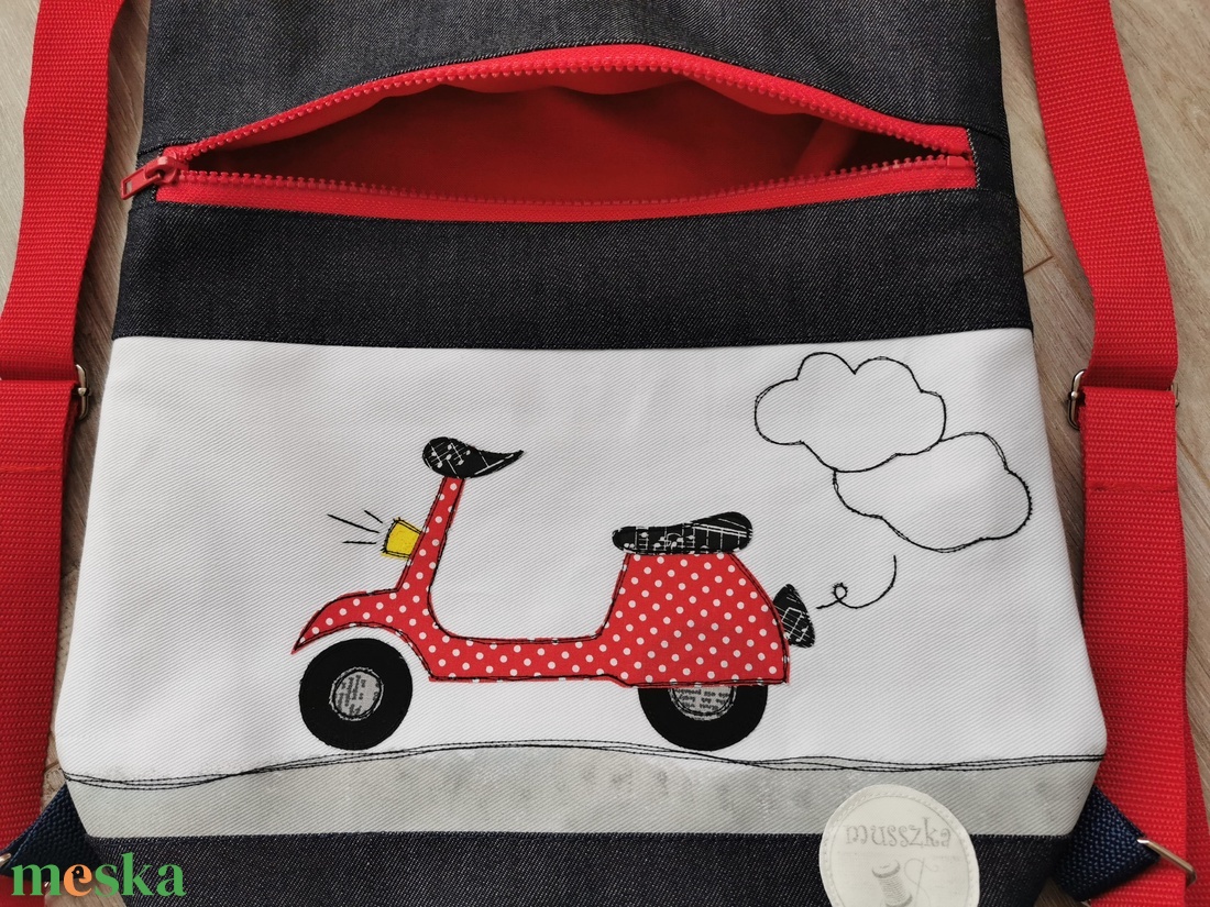 LETTI BackPack - robogó  - táska & tok - hátizsák - kishátizsák - Meska.hu