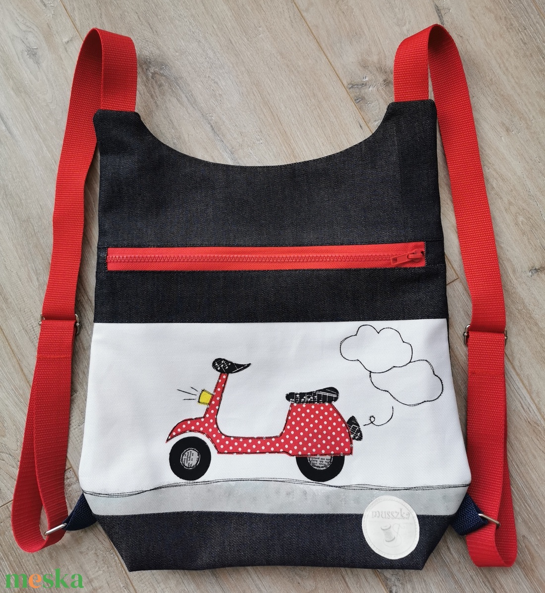 LETTI BackPack - robogó  - táska & tok - hátizsák - kishátizsák - Meska.hu