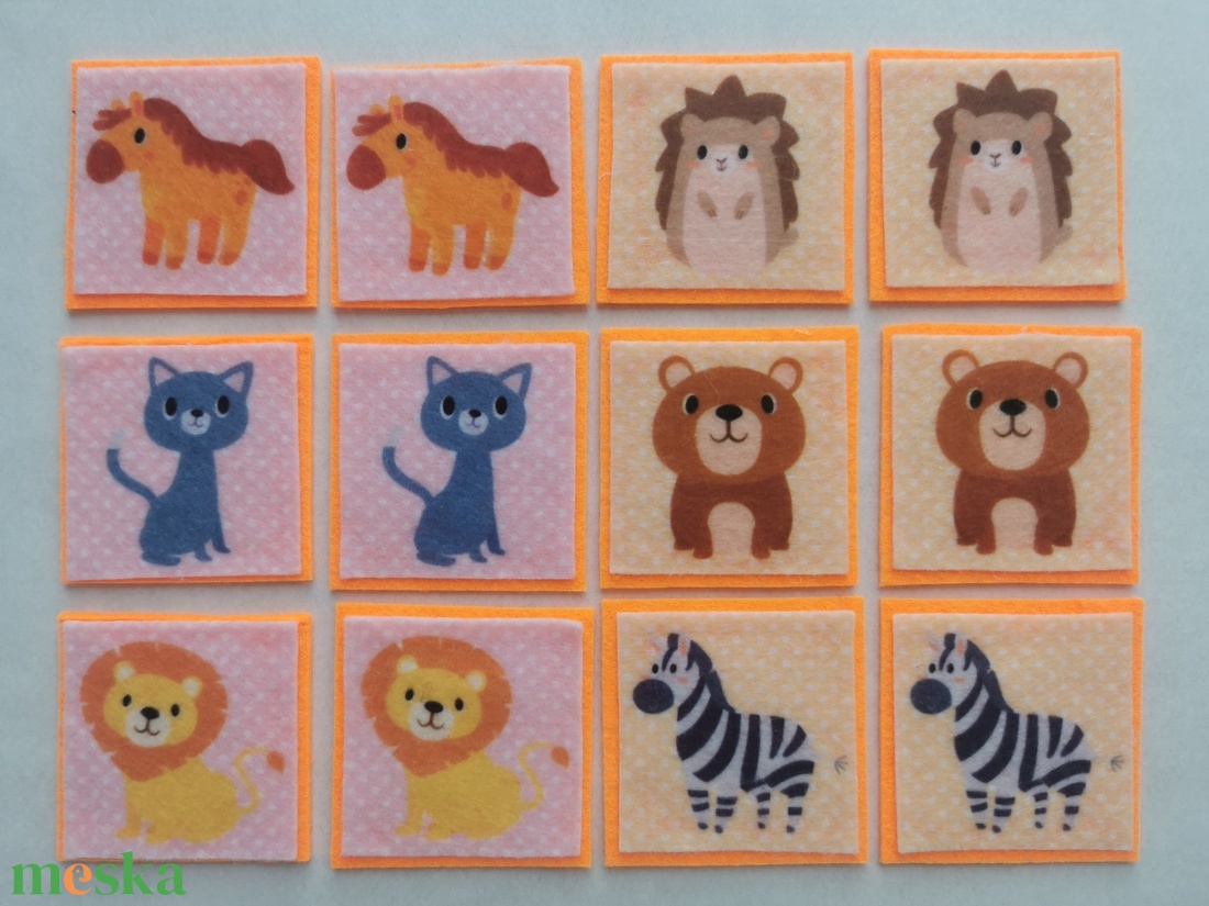 Mini társasjáték-könyvecske - baglyos  - játék & sport - textilkönyv & babakönyv - Meska.hu