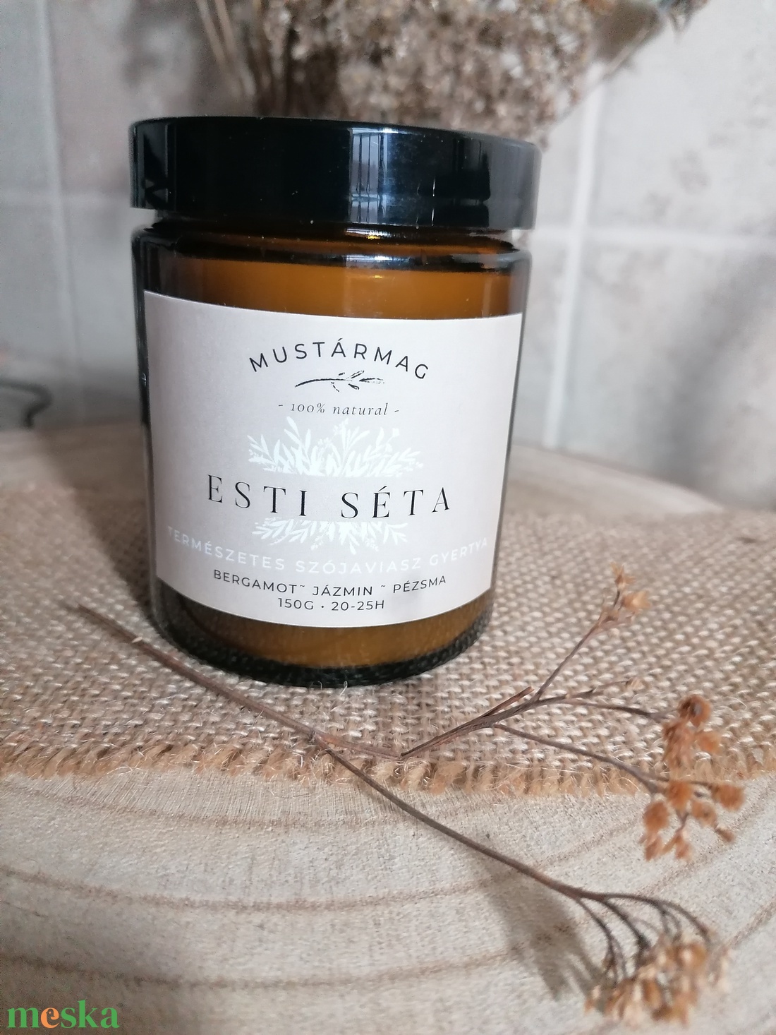 Esti séta szójaviasz illatgyertya, poharas gyertya tetővel - otthon & életmód - gyertya, illat, aroma - gyertya - Meska.hu Esti séta szójaviasz illatgyertya, poharas gyertya tetővel - otthon & életmód - gyertya, illat, aroma - gyertya - Meska.hu