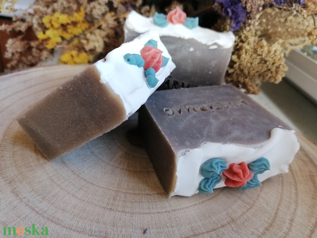 Karácsonyi sütemény sheavajas szappan  - szépségápolás - szappan & fürdés - kézműves szappan - Meska.hu