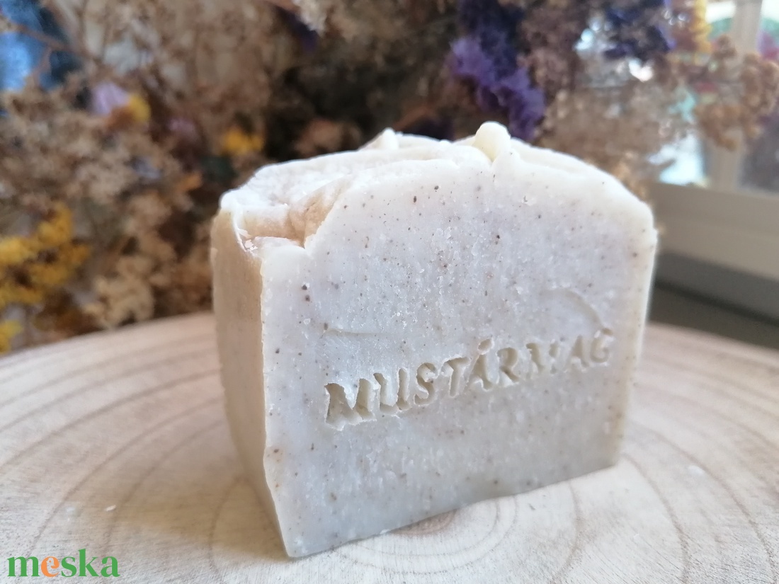 Holt tengeri iszapos sheavajas levendula illatú bőrápoló szappan - szépségápolás - szappan & fürdés - kézműves szappan - Meska.hu