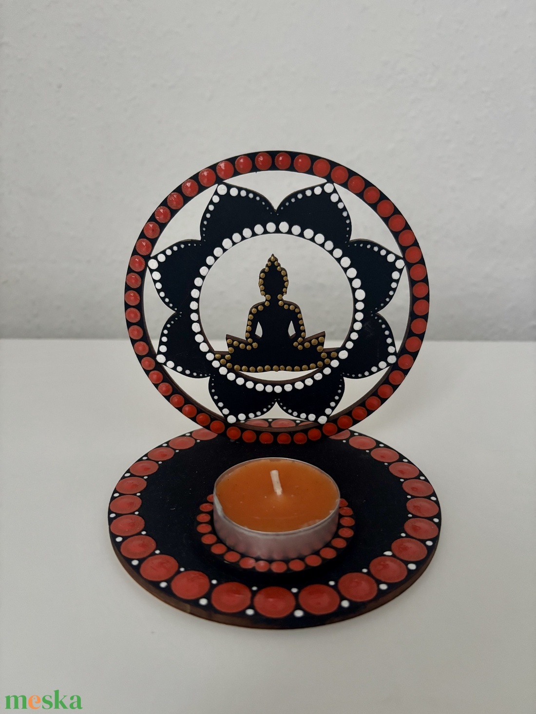 Buddha árnyéklámpa - otthon & életmód - gyertya, illat, aroma - mécses és mécsestartó - Meska.hu