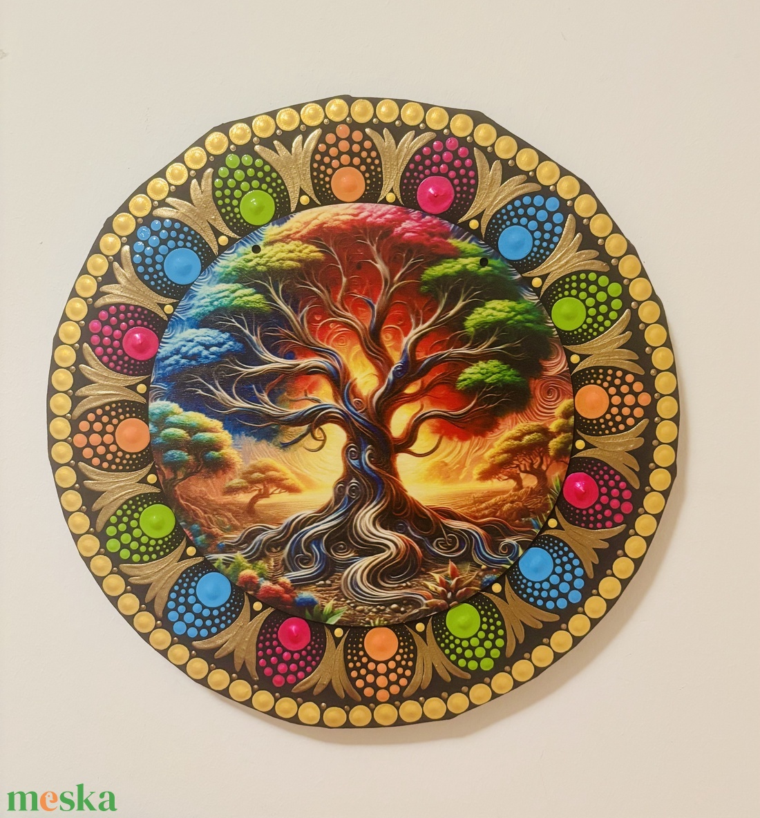 Életfa vászonkép - otthon & életmód - dekoráció - kép & falikép - vászonkép - Meska.hu