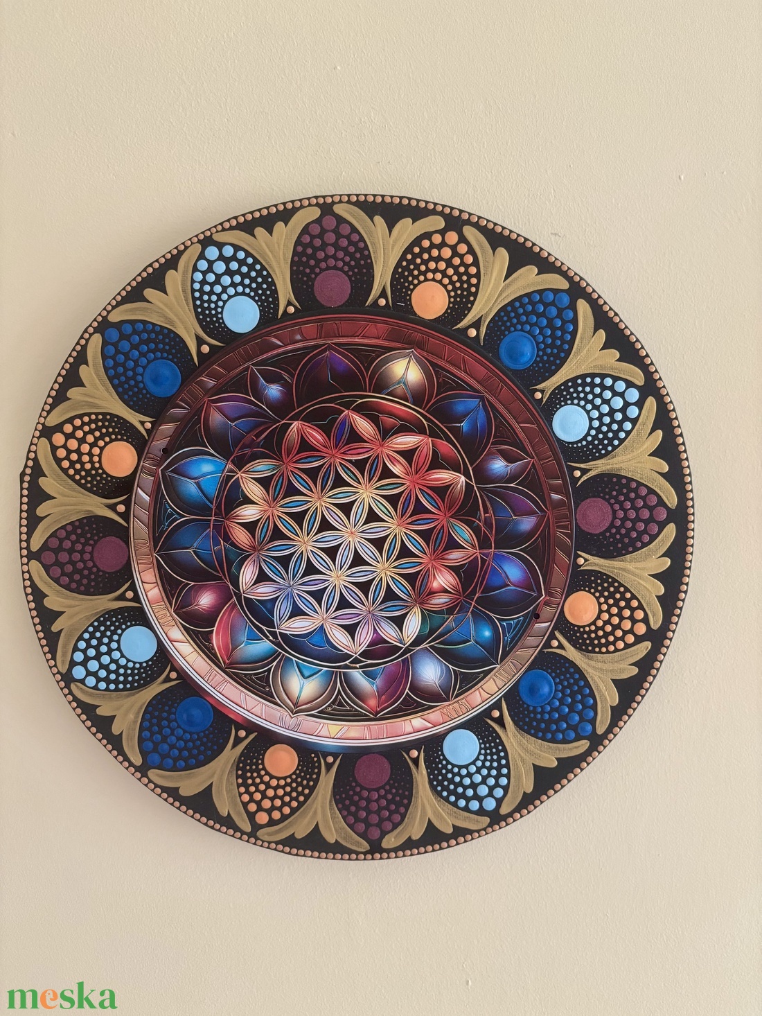 Életvirág vászonkép - otthon & életmód - dekoráció - kép & falikép - vászonkép - Meska.hu