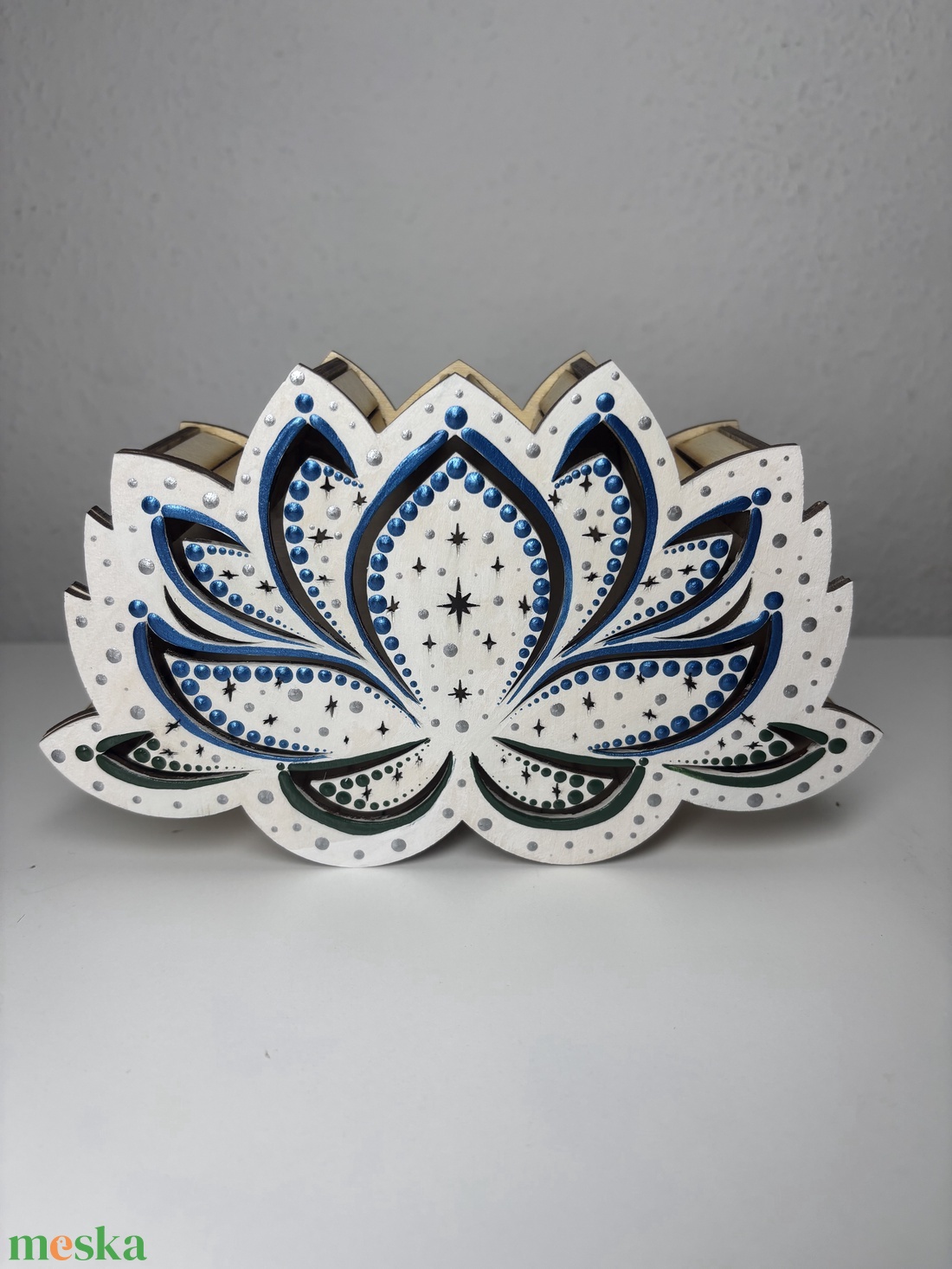 Lótuszvirág lámpa - otthon & életmód - lámpa - hangulatlámpa - Meska.hu