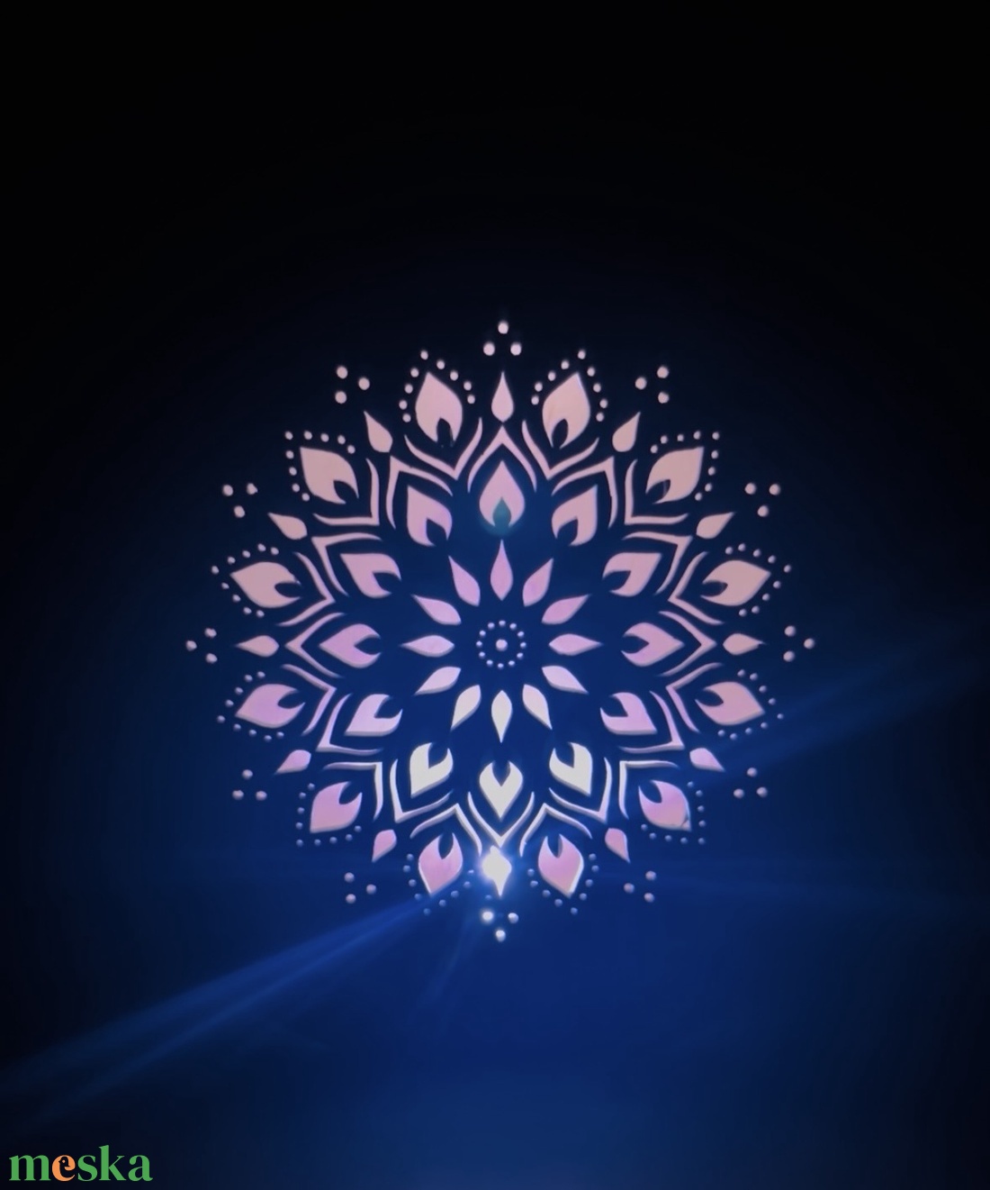 Virág hangulatlámpa - otthon & életmód - lámpa - hangulatlámpa - Meska.hu