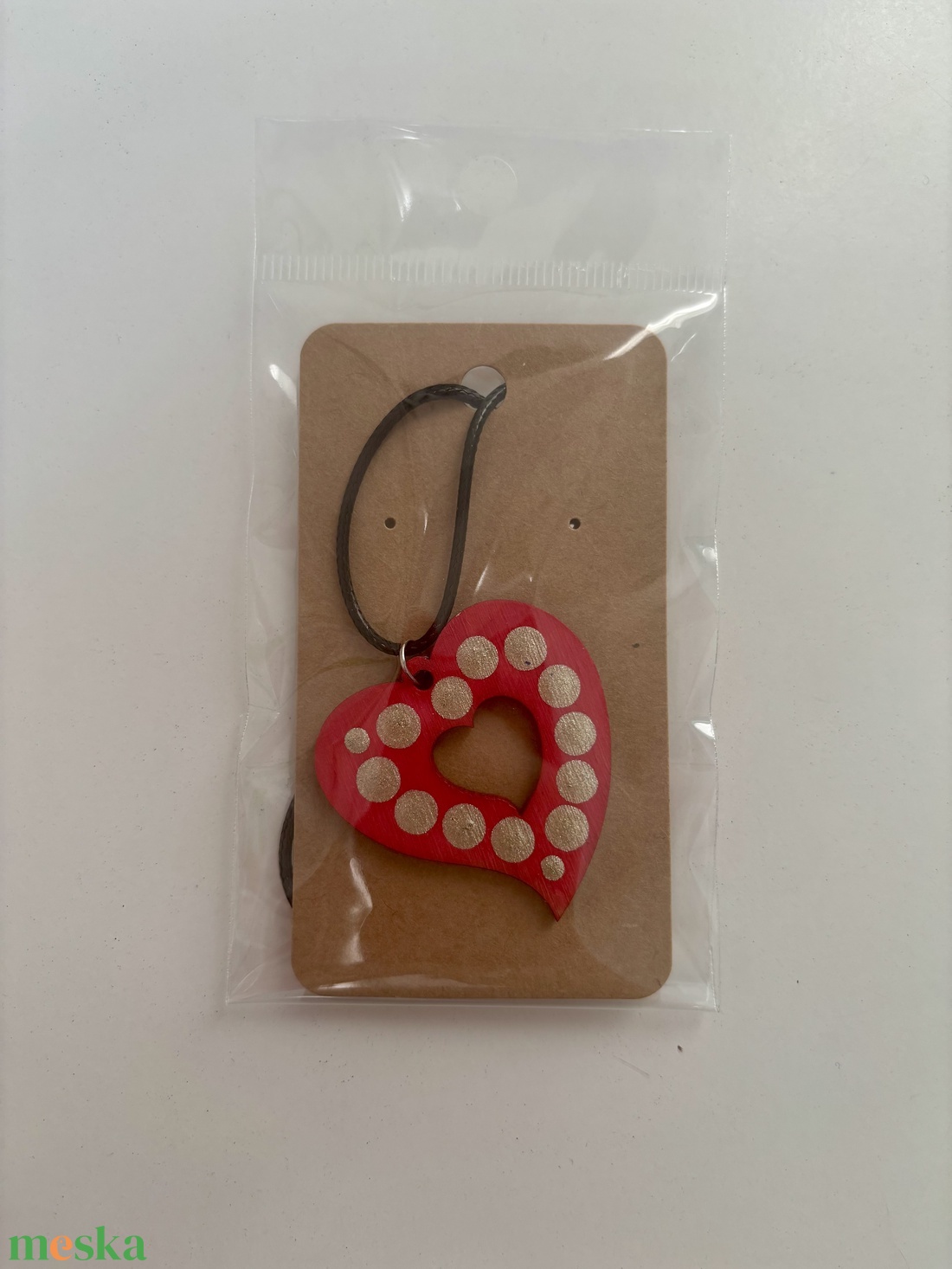 Szivecskés nyaklánc - ékszer - nyaklánc - medálos nyaklánc - Meska.hu