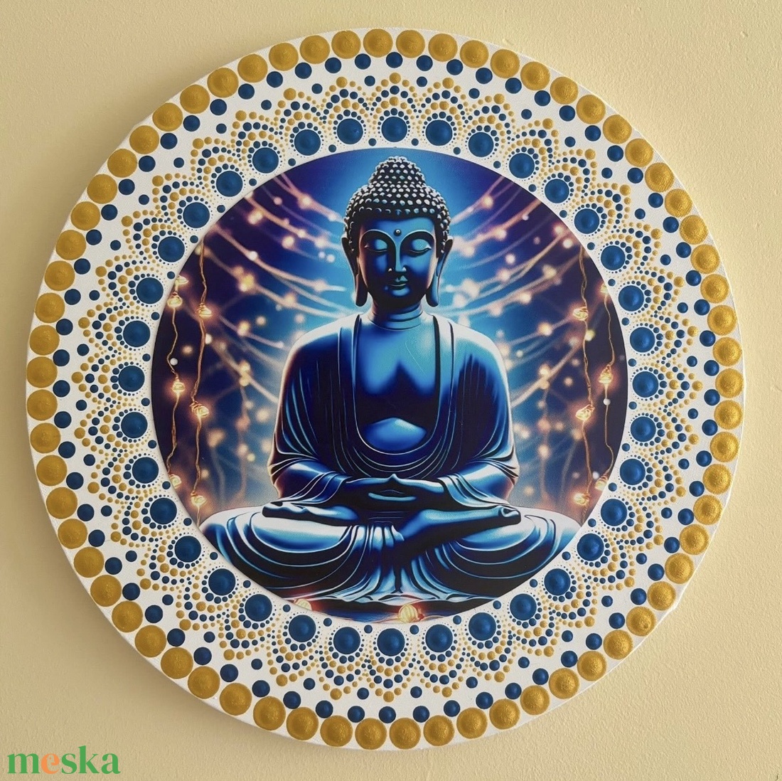 Buddha vászonkép - otthon & életmód - dekoráció - kép & falikép - vászonkép - Meska.hu