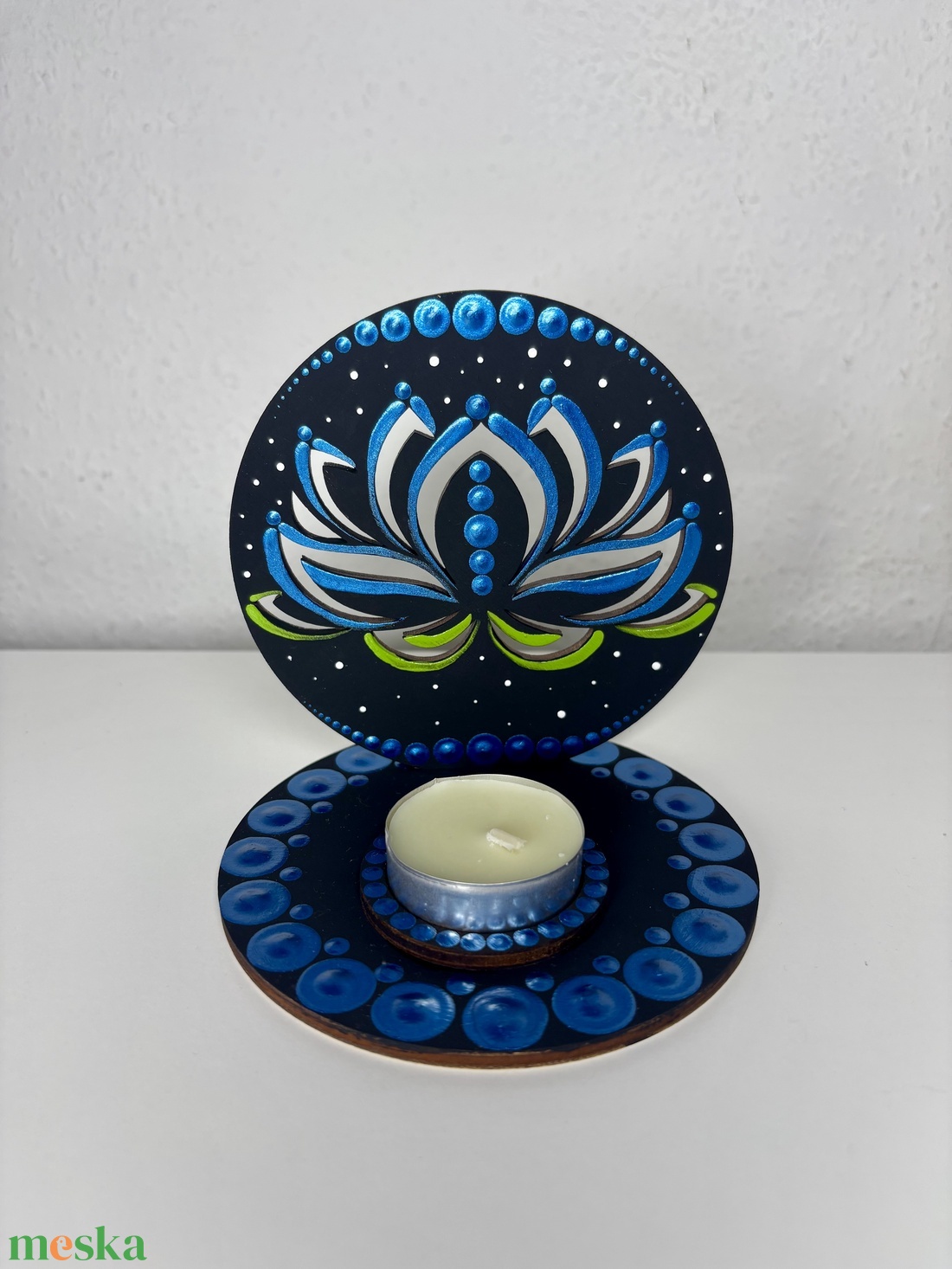 Lótuszvirág árnyéklámpa - otthon & életmód - gyertya, illat, aroma - mécses és mécsestartó - Meska.hu