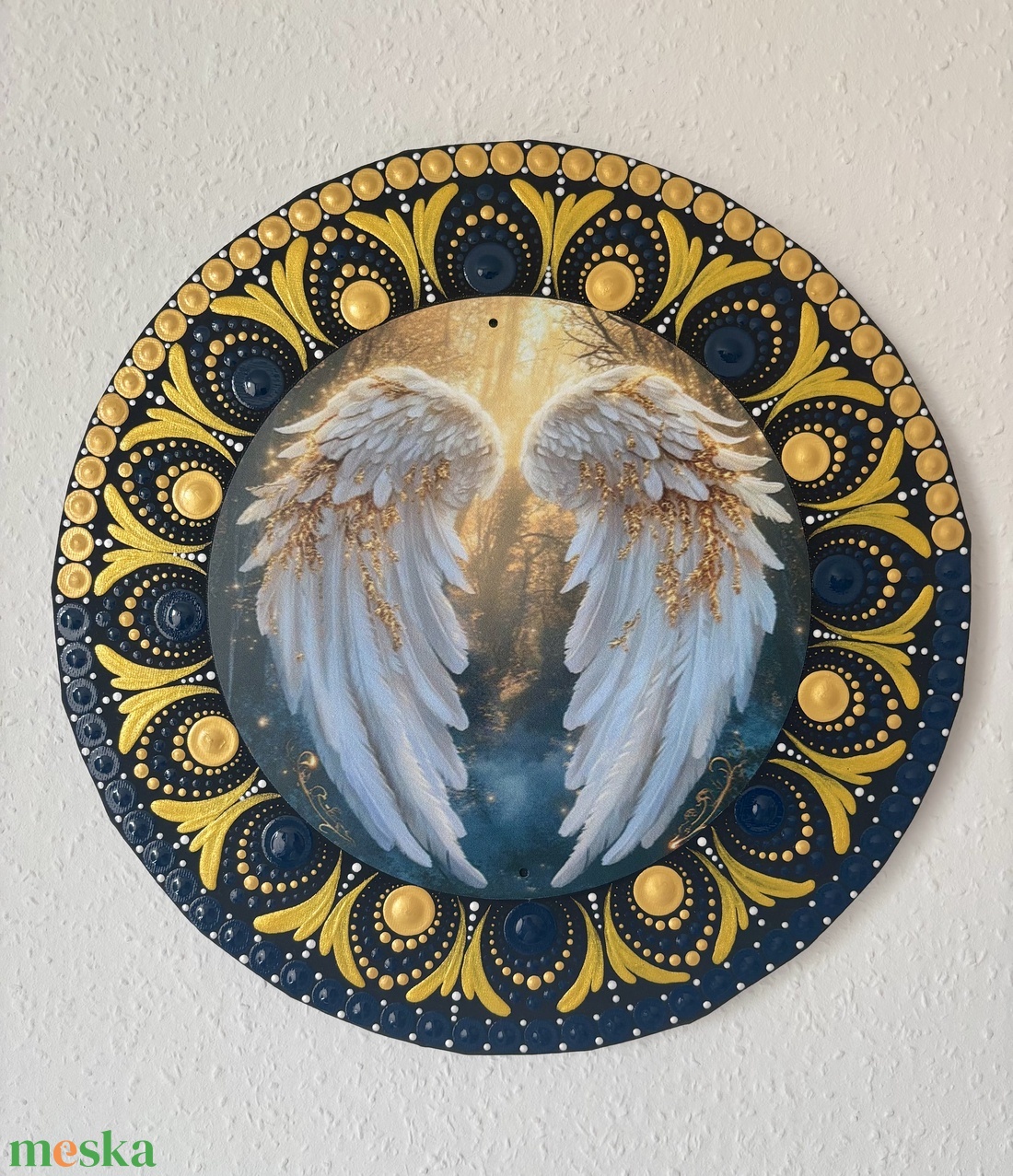 Angyali sugallat - otthon & életmód - dekoráció - spiritualitás - mandala - Meska.hu