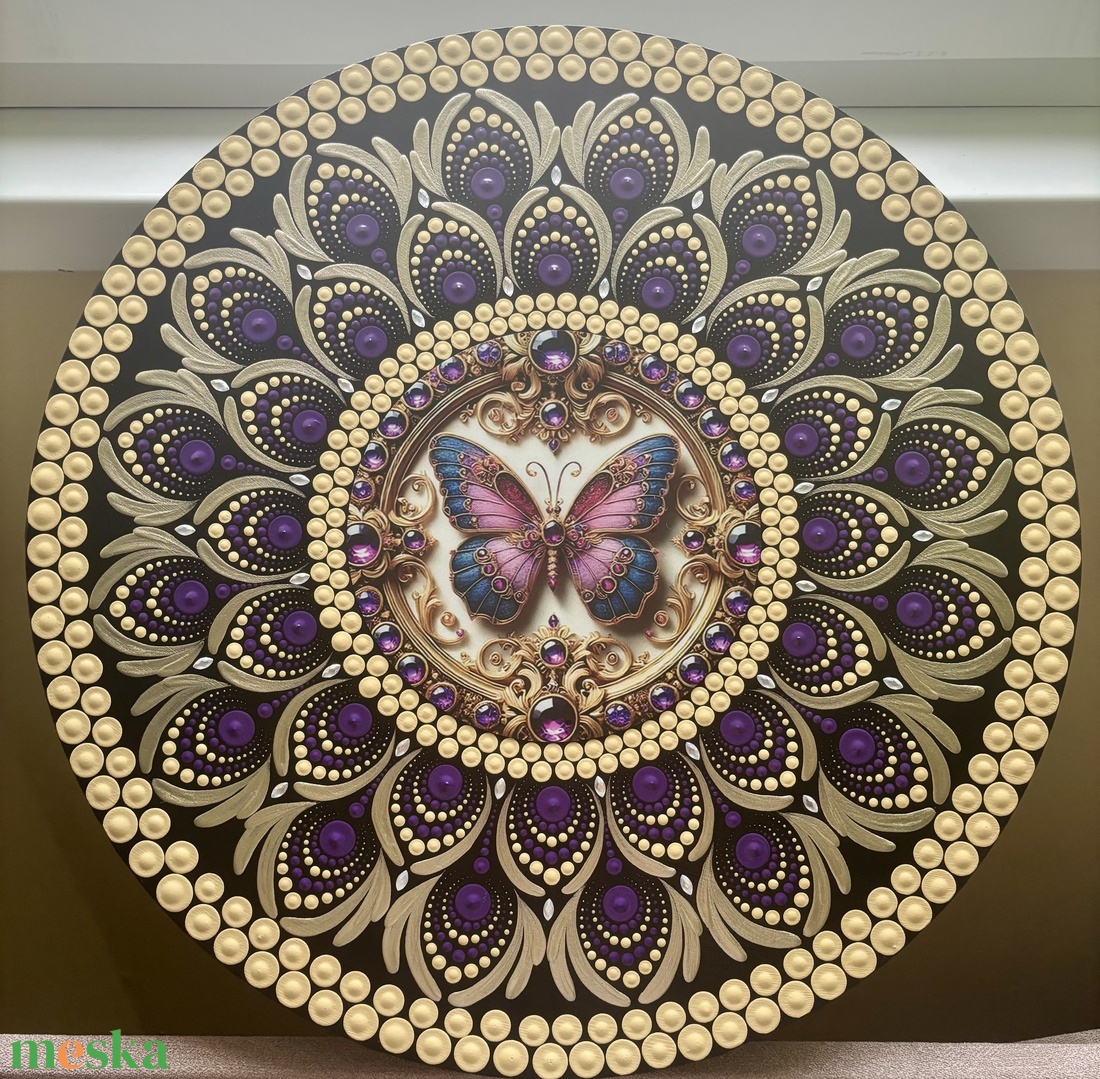Csodálatos pillangó - otthon & életmód - dekoráció - spiritualitás - mandala - Meska.hu