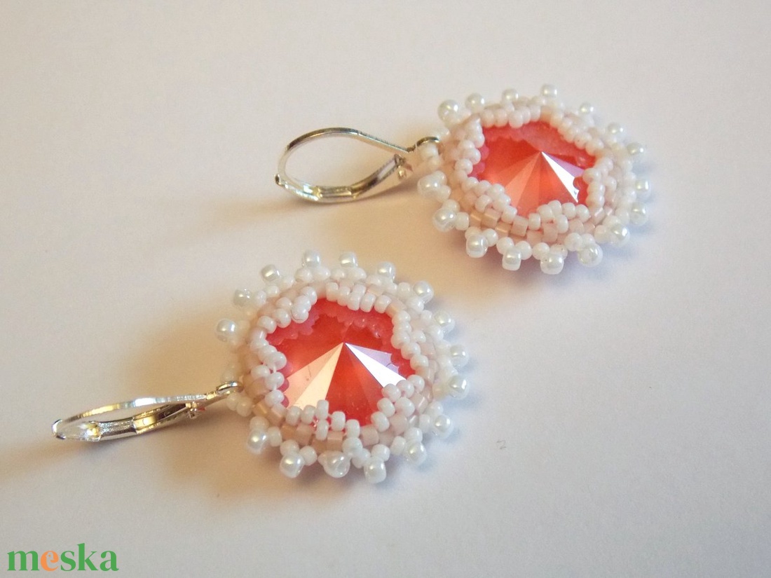 Swarovski fülbevaló - ékszer - fülbevaló - lógó fülbevaló - Meska.hu Swarovski fülbevaló - ékszer - fülbevaló - lógó fülbevaló - Meska.hu