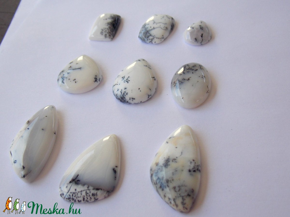 Dendrite opál - kellékek & szerszámok - gyöngyfűzés kellékek - cabochon - Meska.hu Dendrite opál - kellékek & szerszámok - gyöngyfűzés kellékek - cabochon - Meska.hu