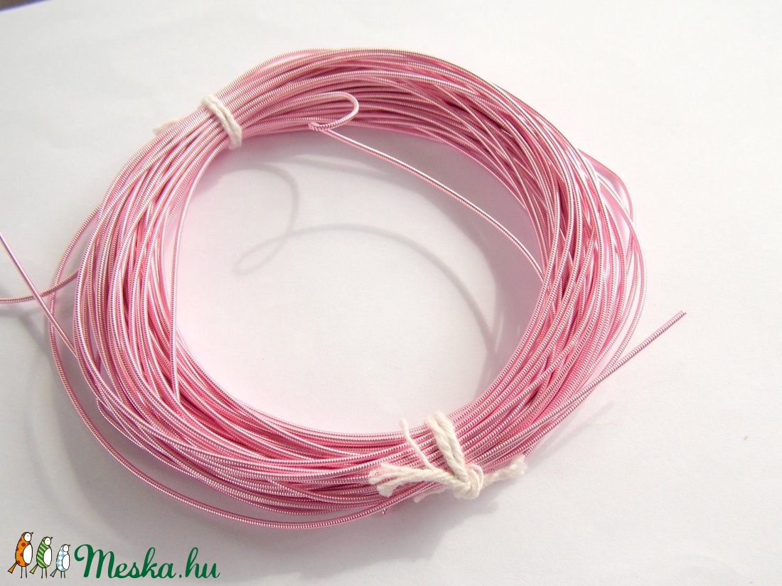  Kemény francis drót 6 színben  - kellékek & szerszámok - gyöngyfűzés kellékek - Meska.hu