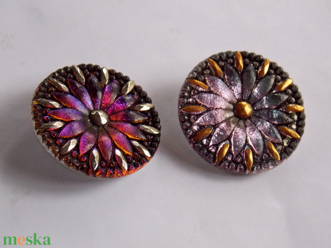 Virágom 31mm - kellékek & szerszámok - gyöngyfűzés kellékek - cabochon - Meska.hu Virágom 31mm - kellékek & szerszámok - gyöngyfűzés kellékek - cabochon - Meska.hu