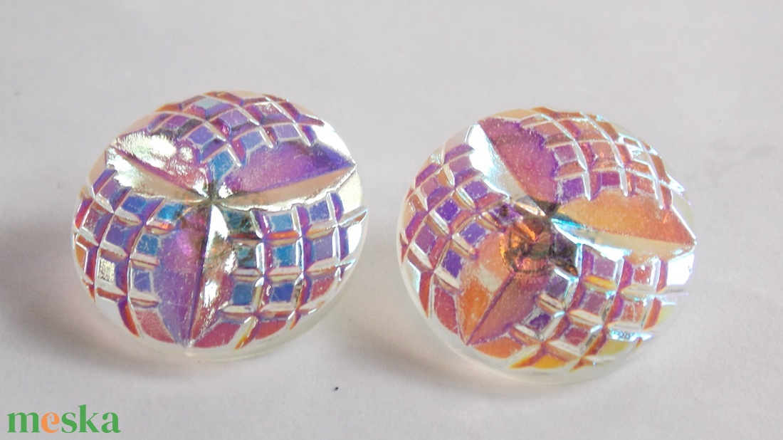 Szivárvány virágok 18mm - kellékek & szerszámok - gyöngyfűzés kellékek - cabochon - Meska.hu Szivárvány virágok 18mm - kellékek & szerszámok - gyöngyfűzés kellékek - cabochon - Meska.hu