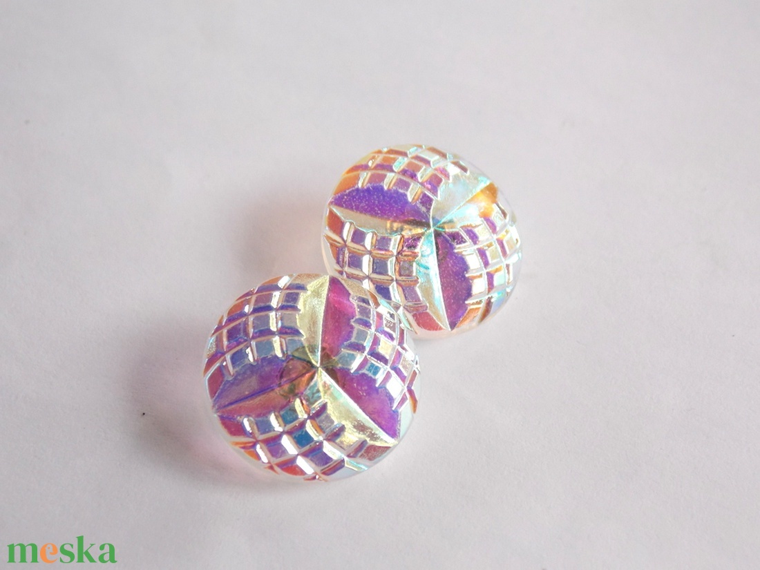Szivárvány virágok 18mm - kellékek & szerszámok - gyöngyfűzés kellékek - cabochon - Meska.hu Szivárvány virágok 18mm - kellékek & szerszámok - gyöngyfűzés kellékek - cabochon - Meska.hu