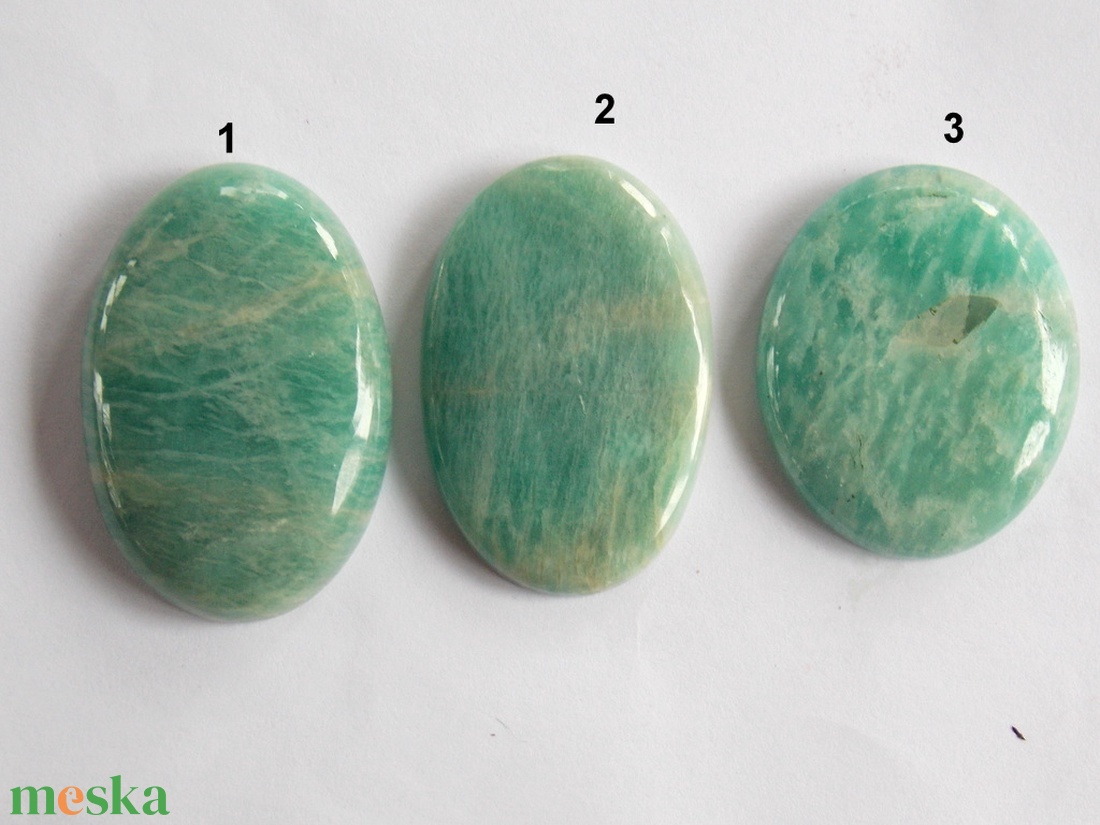 Amazinite /1 - kellékek & szerszámok - gyöngyfűzés kellékek - cabochon - Meska.hu Amazinite /1 - kellékek & szerszámok - gyöngyfűzés kellékek - cabochon - Meska.hu