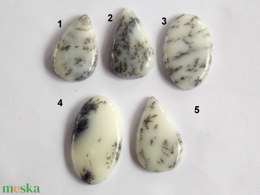 Dendrite opál / Merlinit / 1 - kellékek & szerszámok - gyöngyfűzés kellékek - cabochon - Meska.hu Dendrite opál / Merlinit / 1 - kellékek & szerszámok - gyöngyfűzés kellékek - cabochon - Meska.hu