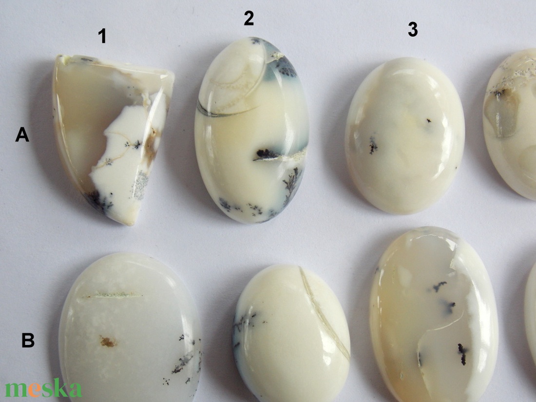 Dendrite opál / Merlinit / 1 - kellékek & szerszámok - gyöngyfűzés kellékek - cabochon - Meska.hu Dendrite opál / Merlinit / 1 - kellékek & szerszámok - gyöngyfűzés kellékek - cabochon - Meska.hu