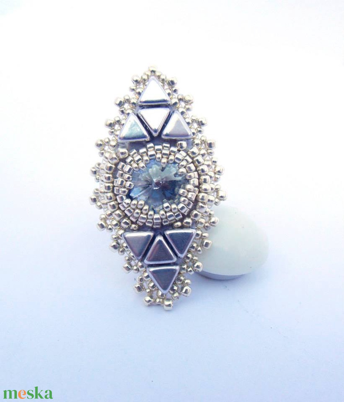 Zúzmara szett  tutorial - diy (csináld magad) - fűzésminták - Meska.hu