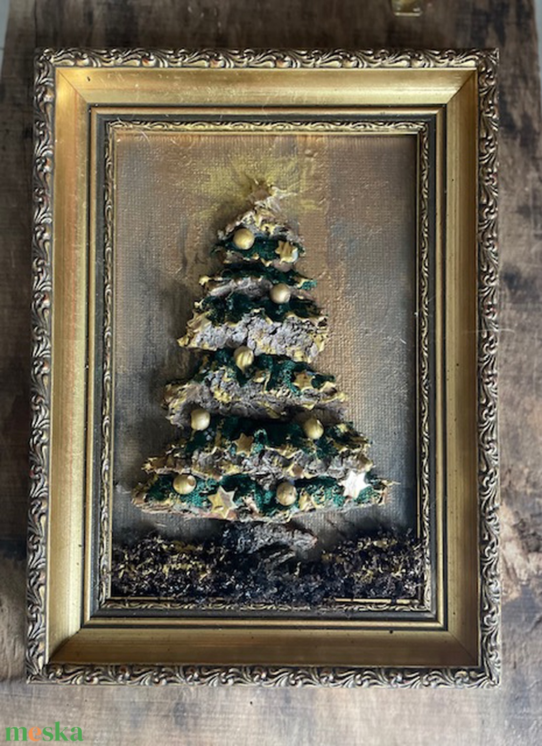 Karácsonyi elegancia - karácsony - karácsonyi lakásdekoráció - karácsonyi lakásdíszek - Meska.hu