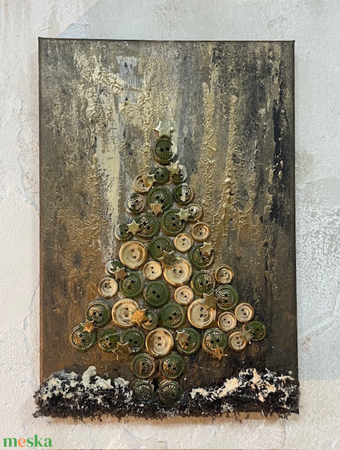 karácsonyi festmények - művészet - festmény - akril - Meska.hu