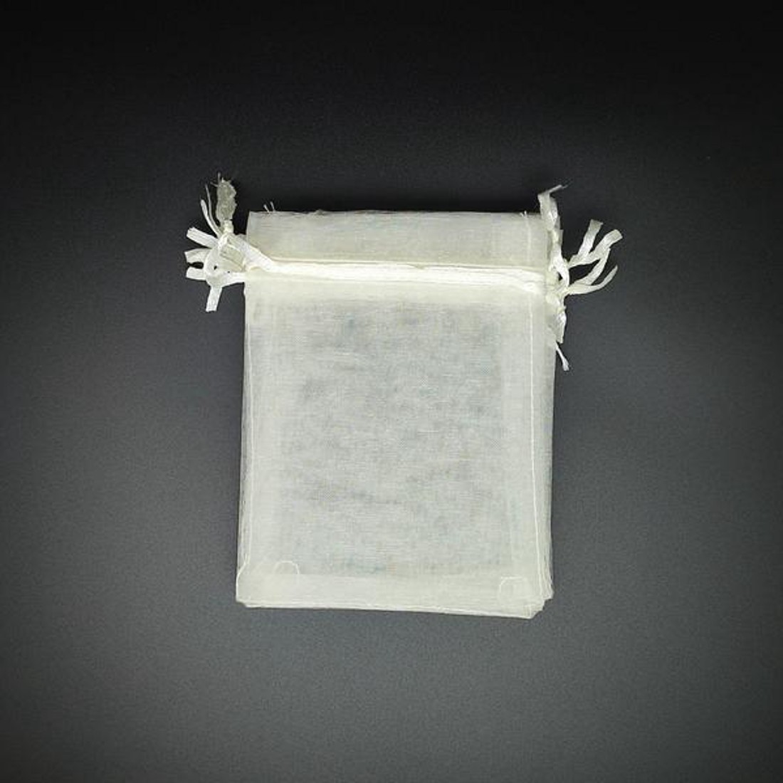 Organza ajándékszütyő krém 10x12cm - otthon & életmód - papír, írószer - ajándékozás kellékei - ajándékzsák, csomagolás - Meska.hu