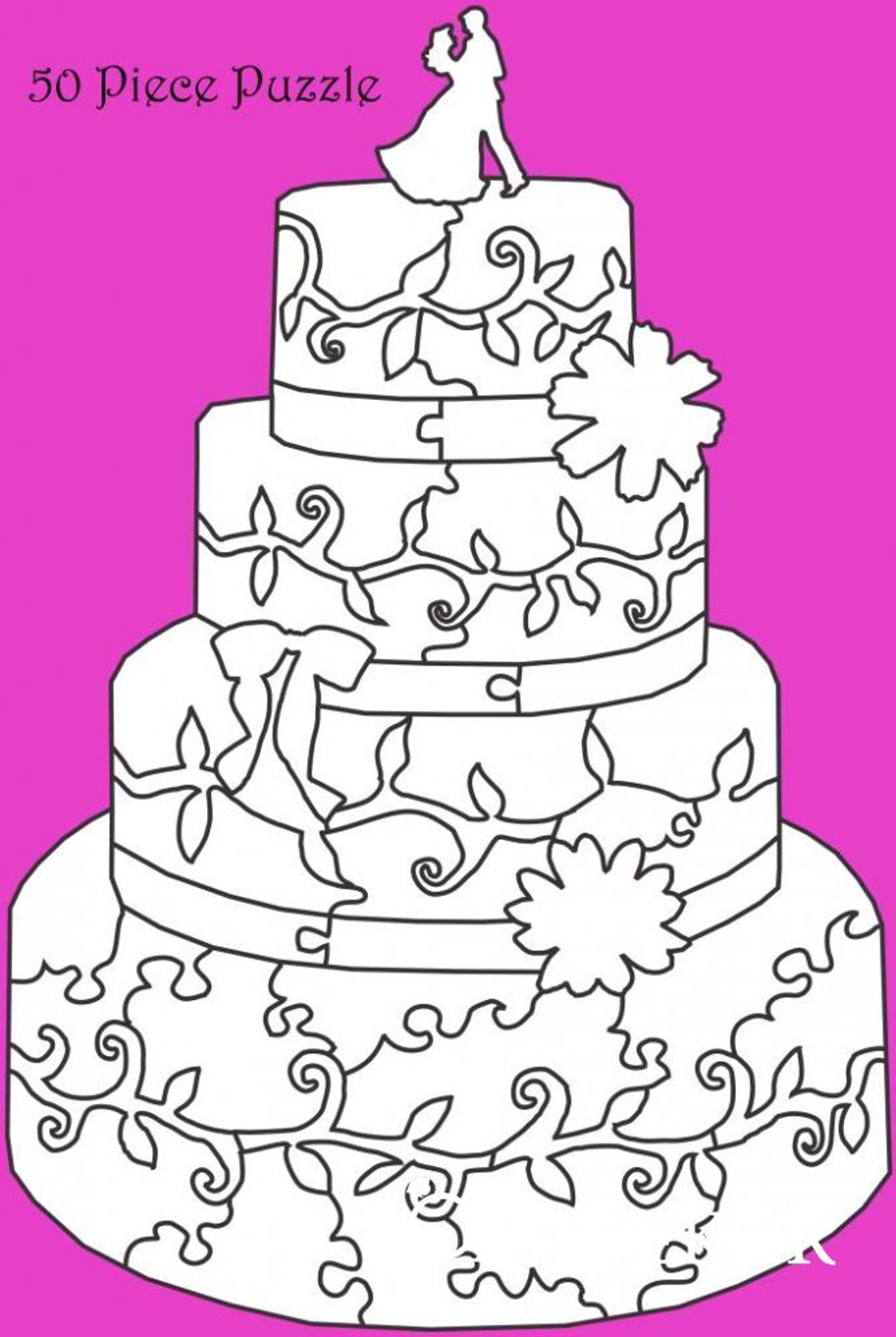 Esküvői vendégkönyv, fa puzzle, torta, 50 db - esküvő - emlék & ajándék - vendégkönyv - Meska.hu Esküvői vendégkönyv, fa puzzle, torta, 50 db - esküvő - emlék & ajándék - vendégkönyv - Meska.hu