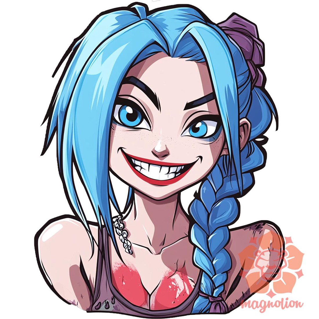 Jinx matrica v3 - ruha & divat - női ruha - póló, felső - Meska.hu Jinx matrica v3 - ruha & divat - női ruha - póló, felső - Meska.hu
