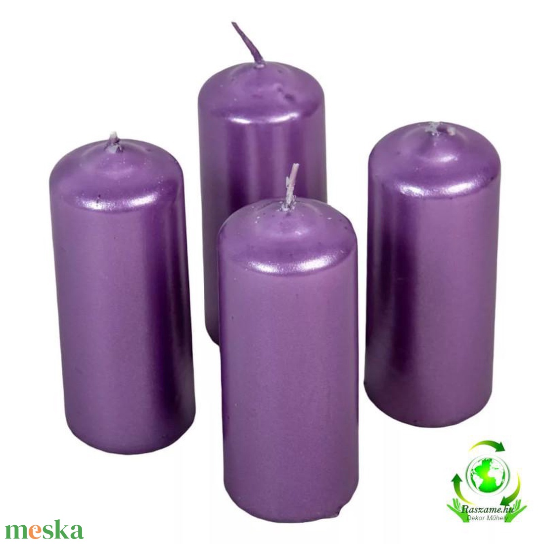 Metál henger gyertya szett 40x100mm - lila - kellékek & szerszámok - dekorációs kellékek - dekorációs gyertya - Meska.hu Metál henger gyertya szett 40x100mm - lila - kellékek & szerszámok - dekorációs kellékek - dekorációs gyertya - Meska.hu