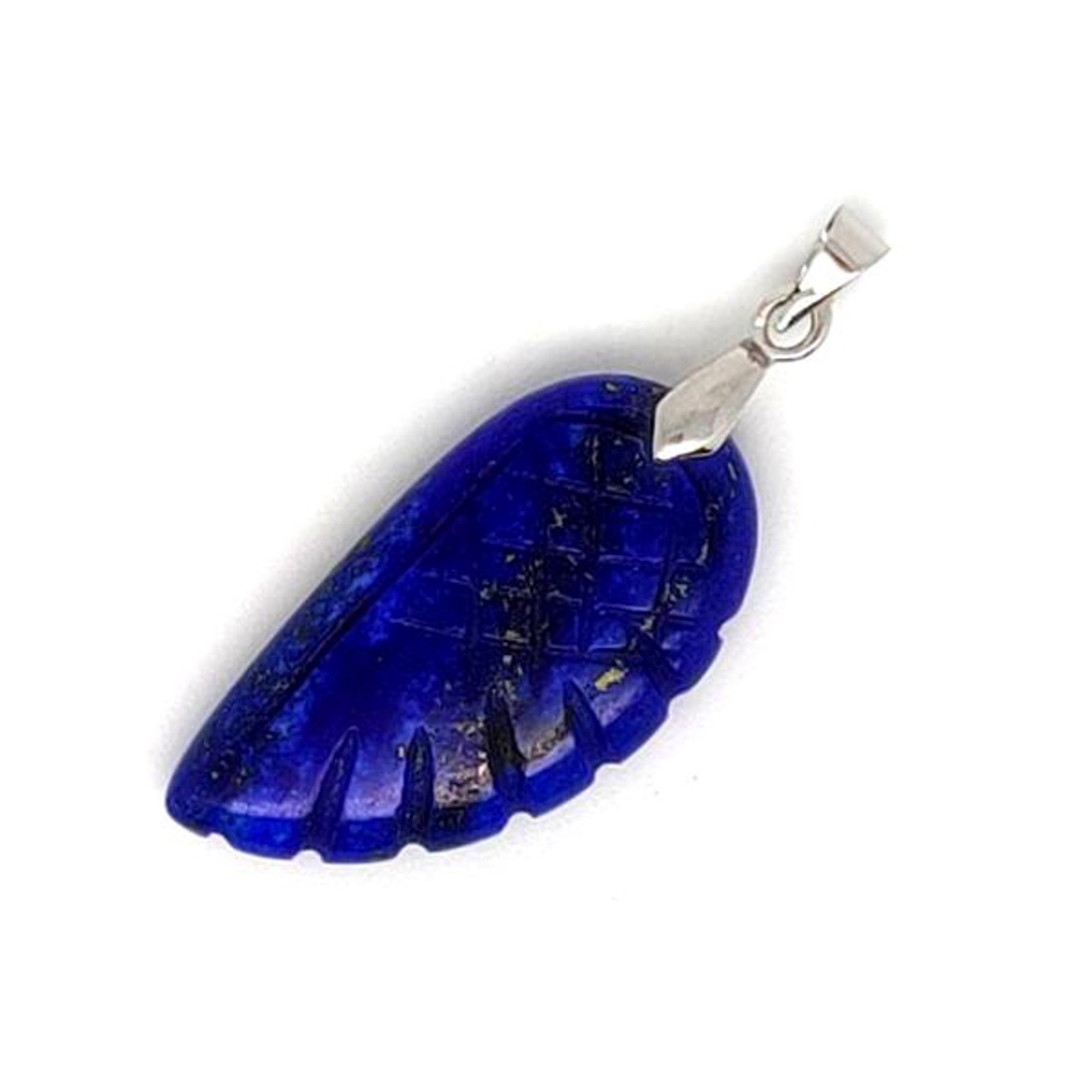 Angyalszárny medál Lapis 15x30mm - ékszer - nyaklánc - medál - Meska.hu